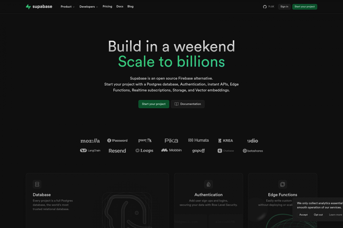 Supabase : L'Alternative Open Source à Firebase pour des Applications Modernes